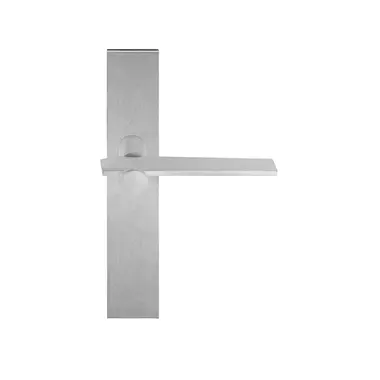 Deurkruk RVS Bertram Beerbaum Tense op blind deurschild BB100P236SFC